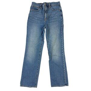 Madewell Slim Demi-Boot Jeans Medium Wash Denim Womens Size 28